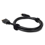 Picture of 3ft HDMI 1.4 Male to Male Black Cable For Resolution Up to 4096x2160 (DCI 4K)