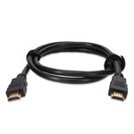 Picture of 3ft HDMI 1.4 Male to Male Black Cable For Resolution Up to 4096x2160 (DCI 4K)