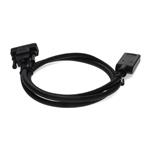 Picture of 6ft HDMI 1.3 Male to VGA Male Black Cable For Resolution Up to 1920x1200 (WUXGA)