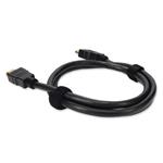 Picture of 3ft HDMI 1.4 Male to Male Black Cable Which Supports Ethernet Channel For Resolution Up to 4096x2160 (DCI 4K)