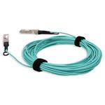 Picture of HP® Compatible TAA Compliant 10GBase-AOC SFP+ Active Optical Cable (850nm, MMF, 5m)