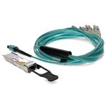 Picture of HP® JG325B Compatible TAA Compliant 40GBase-SR4 QSFP+ Transceiver (MMF, 850nm, 1m, MPO, DOM)