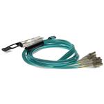 Picture of HP® JG325B Compatible TAA Compliant 40GBase-SR4 QSFP+ Transceiver (MMF, 850nm, 1m, MPO, DOM)