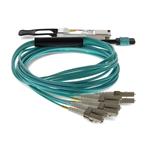 Picture of HP® JG325B Compatible TAA Compliant 40GBase-SR4 QSFP+ Transceiver (MMF, 850nm, 1m, MPO, DOM)