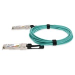 Picture of Juniper Networks® JNP-40G-AOC-2M Compatible TAA Compliant 40GBase-AOC QSFP+ Active Optical Cable (850nm, MMF, 2m)