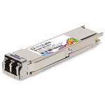 Picture of Juniper Networks® JNP-QSFP-40G-LR4 Compatible TAA 40GBase-LR4 QSFP+ Transceiver (SMF, 1270nm to 1330nm, 10km, LC, DOM)