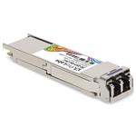 Picture of Juniper Networks® JNP-QSFP-40G-LR4 Compatible TAA 40GBase-LR4 QSFP+ Transceiver (SMF, 1270nm to 1330nm, 10km, LC, DOM)