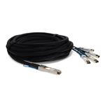 Picture of Juniper Networks® JNP-QSFP-DACBO-7MA Compatible TAA 40GBase-CU QSFP+ to 4xSFP+ Direct Attach Cable (Active Twinax, 7m)