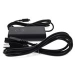 Picture of Dell® LA65NM170 Compatible USB 3.1 (C) Male to NEMA 5-15P Male 65W 20V at 3.25A Black USB-C Laptop Power Adapter and Cable