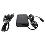 Picture of Dell® LA65NM170 Compatible USB 3.1 (C) Male to NEMA 5-15P Male 65W 20V at 3.25A Black USB-C Laptop Power Adapter and Cable