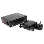 Picture of 10/100/1000Base-TX(RJ-45) to Open SFP Port POE Media Converter