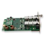 Picture of 10G OEO Converter (3R Repeater) with 2 Open SFP+ Slots Media Converter Card for our rack or Standalone Systems