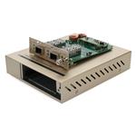 Picture of 10G OEO Converter (3R Repeater) with 2 Open SFP+ Slots Standalone Media Converter Card Kit with AC Power Supply