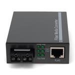 Picture of 10/100/1000Base-TX(RJ-45) to 1000Base-LX(SC) SMF 1310nm 20km Media Converter