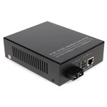 Picture of 10/100/1000Base-TX(RJ-45) to 1000Base-LX(SC) SMF 1310nm 20km Media Converter