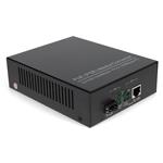 Picture of 10/100/1000Base-TX(RJ-45) to Open SFP Port POE+ Media Converter