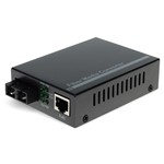 Picture of 10/100/1000Base-TX(RJ-45) to 1000Base-SX(SC) MMF 850nm 550m Media Converter