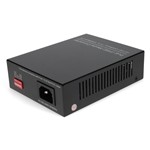 Picture of 10/100/1000Base-TX(RJ-45) to Open SFP Port POE+ Media Converter