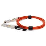 Picture of Mellanox® MC2206310-005 Compatible TAA Compliant 40GBase-AOC QSFP+ Active Optical Cable (850nm, MMF, 5m)