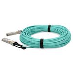 Picture of Mellanox® MC2207310-100 Compatible TAA Compliant 56GBase-AOC QSFP+ Active Optical Cable (850nm, MMF, 100m)