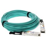 Picture of Mellanox® MC2207312-020 Compatible TAA Compliant 56GBase-AOC QSFP+ Active Optical Cable (850nm, MMF, 20m)