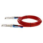 Picture of Mellanox® MCP1600-C002 Compatible TAA Compliant 100GBase-CU QSFP28 Red Direct Attach Cable (Passive Twinax, 2m)