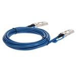 Picture of Mellanox® MCP1600-C003 Compatible TAA Compliant 100GBase-CU QSFP28 Blue Direct Attach Cable (Passive Twinax, 3m)