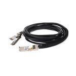 Picture of Mellanox® MCP7H50-H001R30 Compatible TAA Compliant 200GBase-CU QSFP56 to 2xQSFP56 Infiniband HDR Direct Attach Cable (Passive Twinax, 1m, LSZH)