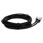 Picture of Mellanox® MCP7H50-V003R26 Compatible TAA Compliant 200GBase-CU QSFP56 to 2xQSFP56 Infiniband HDR Direct Attach Cable (Passive Twinax, 3m, LSZH)