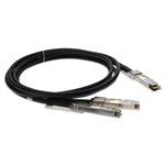 Picture of Mellanox® MCP7H60-W001R30 Compatible TAA Compliant 400GBase-CU QSFP-DD 400G to 2xQSFP56 200G PAM-4 Direct Attach Cable (Passive Twinax, 1m)