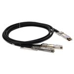 Picture of Mellanox® Compatible TAA 400GBase-CU QSFP-DD to 2xQSFP56 Direct Attach Cable (Passive Twinax, 2.5m)