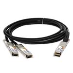 Picture of Mellanox® Compatible TAA 400GBase-CU QSFP-DD to 2xQSFP56 Direct Attach Cable (Passive Twinax, 2.5m)