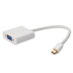 Picture of Mini-DisplayPort 1.1 Male to VGA Female White Adapter Which Supports Intel® Thunderbolt For Resolution Up to 1920x1200 (WUXGA)