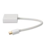 Picture of Mini-DisplayPort 1.1 Male to VGA Female White Adapter Which Supports Intel® Thunderbolt For Resolution Up to 1920x1200 (WUXGA)