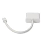Picture of Mini-DisplayPort 1.1 Male to VGA Female White Adapter Which Supports Intel® Thunderbolt For Resolution Up to 1920x1200 (WUXGA)