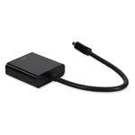 Picture of Mini-DisplayPort 1.1 Male to DVI-I (29 pin) Female Black Adapter For Resolution Up to 1920x1200 (WUXGA)