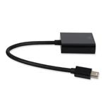Picture of Mini-DisplayPort 1.1 Male to DVI-I (29 pin) Female Black Adapter For Resolution Up to 1920x1200 (WUXGA)