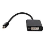 Picture of Mini-DisplayPort 1.1 Male to DVI-I (29 pin) Female Black Adapter For Resolution Up to 1920x1200 (WUXGA)