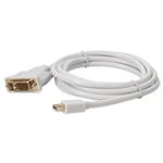 Picture of 6ft Mini-DisplayPort Male to DVI-D Male Adapter Cable White