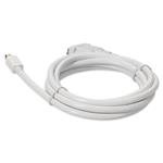 Picture of 6ft Mini-DisplayPort Male to DVI-D Male Adapter Cable White