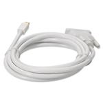 Picture of 6ft Mini-DisplayPort Male to DVI-D Male Adapter Cable White