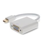 Picture of Mini-DisplayPort 1.1 Male to VGA Female Black Adapter Which Supports Intel® Thunderbolt For Resolution Up to 1920x1200 (WUXGA)