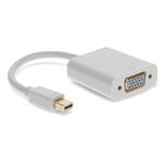 Picture of Mini-DisplayPort 1.1 Male to VGA Female Black Adapter Which Supports Intel® Thunderbolt For Resolution Up to 1920x1200 (WUXGA)