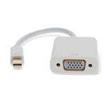 Picture of Mini-DisplayPort 1.1 Male to VGA Female Black Adapter Which Supports Intel® Thunderbolt For Resolution Up to 1920x1200 (WUXGA)