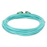 Picture of 3m MPO/APC to MPO/APC Aqua OM4 LSZH 12-Strand Fiber Patch Cable