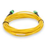 Picture of 3m MPO/APC to MPO/APC Yellow OS2 LSZH 12-Strand Fiber Patch Cable