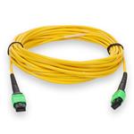 Picture of 3m MPO/APC to MPO/APC Yellow OS2 LSZH 12-Strand Fiber Patch Cable
