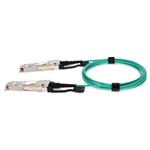 Picture of Mellanox® MFS1S00-H015V Compatible TAA 200GBase-AOC QSFP56 DSP Active Optical Cable (850nm, MMF, 15m)