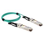 Picture of Mellanox® MFS1S00-H015V Compatible TAA 200GBase-AOC QSFP56 DSP Active Optical Cable (850nm, MMF, 15m)