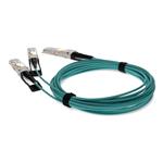 Picture of Mellanox® MFS1S50-H003V Compatible TAA 200G-AOC QSFP56 to 2xQSFP56 Infiniband HDR Active Optical Cable (850nm, MMF, 3m, LSZH)